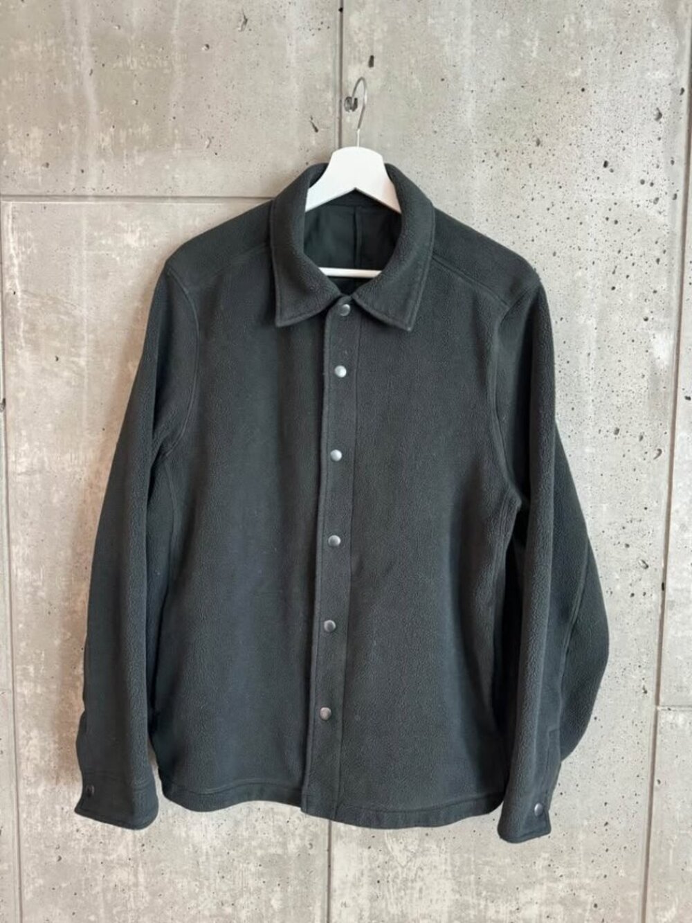 Lululemon Fleece Jacket Dark Green Men’s M Great Condition